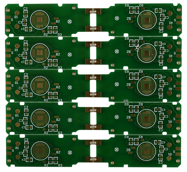 电子体温计沉金线路板(图1)